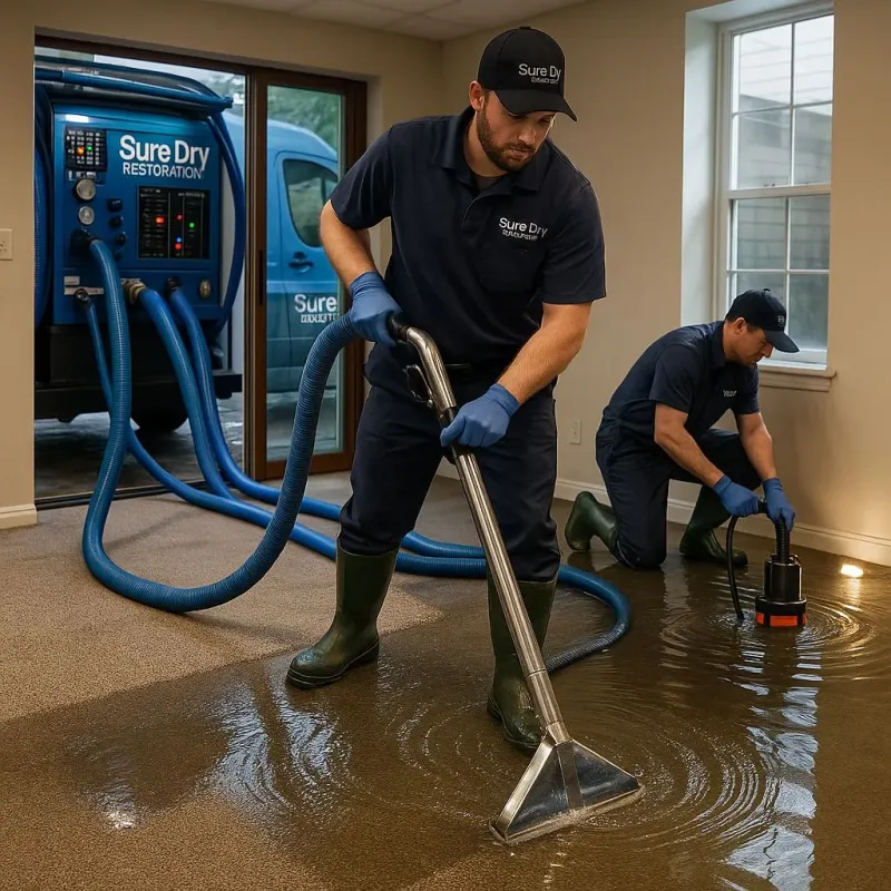 Water Extraction and Removal process in Hawley, MN